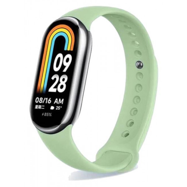 Фото - Ремінець для фітнес-браслету BeCover for Xiaomi Mi Smart Band 8 Light Green (709404)
