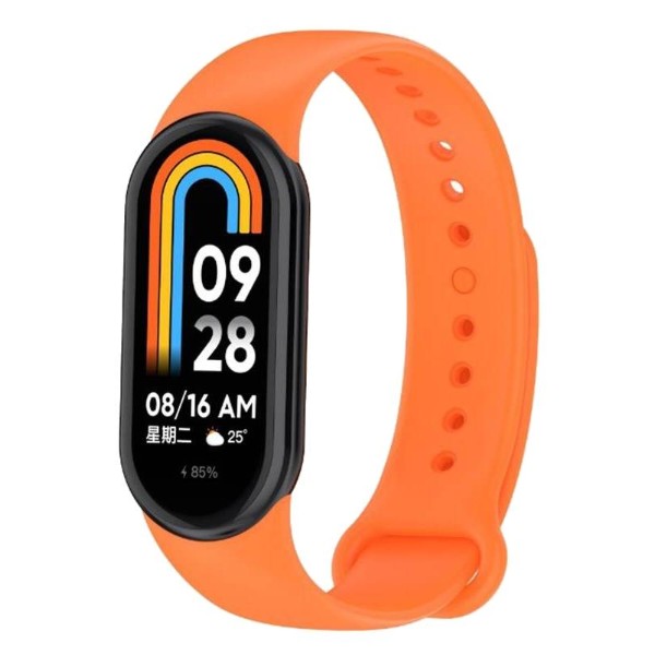 Фото - Ремінець для фітнес-браслету BeCover for Xiaomi Mi Smart Band 8 Orange (709407)