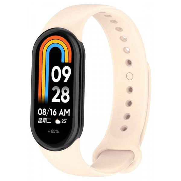 Фото - Ремінець для фітнес-браслету BeCover for Xiaomi Mi Smart Band 8 Rose Gold (709409)