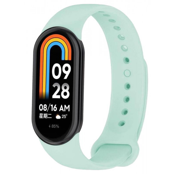 Фото - Ремінець для фітнес-браслету BeCover for Xiaomi Mi Smart Band 8 Turquoise (709413)