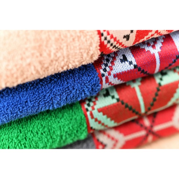 Фото - Полотенце банное GM Textile махровое синее Единство 70х140
