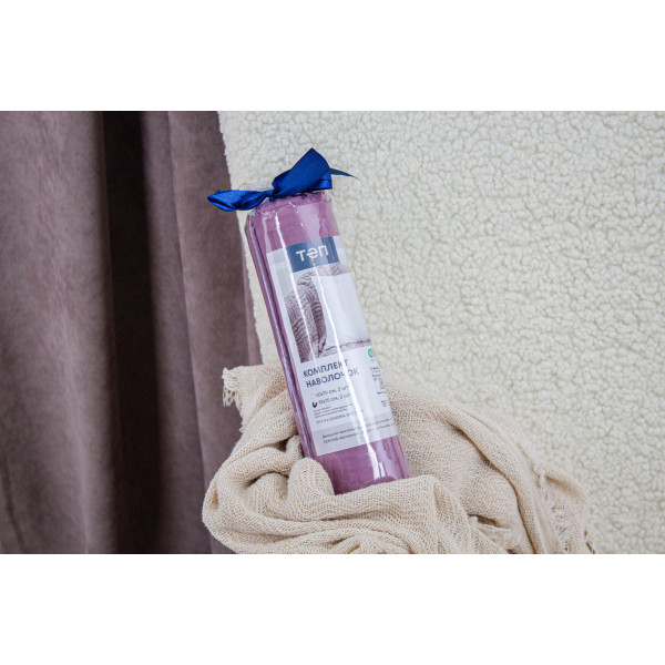 Фото - Наволочка ТЕП комплект 70х70 см 17-1610 ТСХ Dark Powder (2-04245_30943)