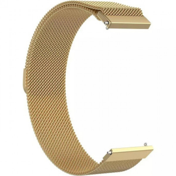 Фото - Ремінець для смарт-годинника BeCover Milanese Style for Honor MagicWatch 2 (22mm)/Huawei Watch 3 Pro Classic 46mm Gold (707778)