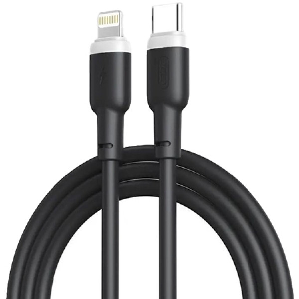 Фото - Кабель синхронізації даних XO NB208A Type-c to Lightning 20W Black (6920680826810)