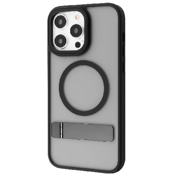 Фото - Чохол для смартфону  Mainstay Case with Magnetic Ring iPhone 15 Pro Black (PCMCIP15P002)