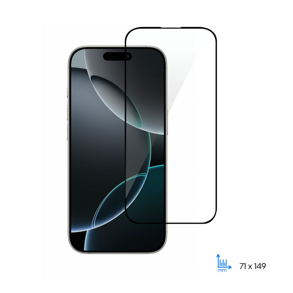 Фото - Захисне скло для смартфону 2E Apple iPhone 16 Pro (6.3), 2.5D FCFG, (1 Pack), чорна рамка (2E-IP-16P-6.3-SMFCFG-BB) Фото - Захисне скло для смартфону 2E Apple iPhone 16 Pro (6.3), 2.5D FCFG, (1 Pack), чорна рамка (2E-IP-16P-6.3-SMFCFG-BB)