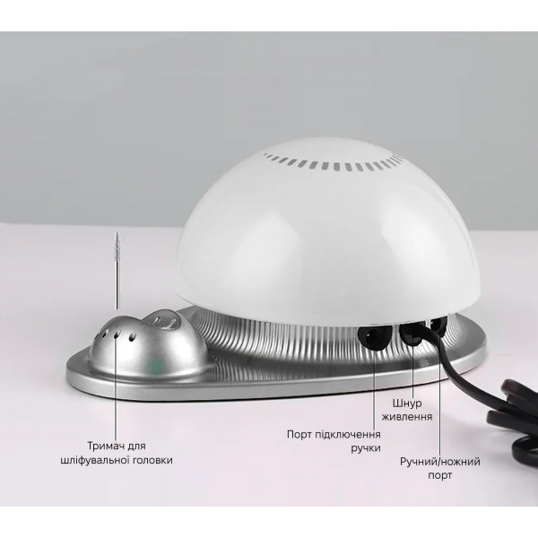 Фото - Манікюрний набір апаратний SML Nail Sander M21 White