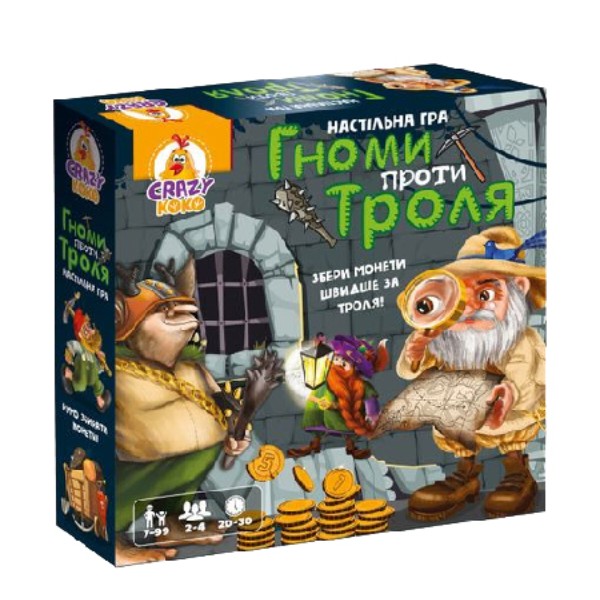 Фото - Настільна гра (5-7 років) Vladi Toys Гноми проти троля (VT8055-36)