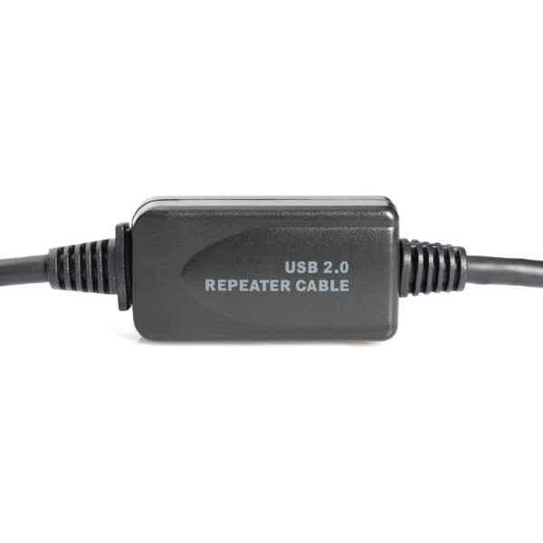 Фото - Кабель USB type A - USB type A Digitus USB 2.0 Active Cable, A/M-A/F, 20 м Black