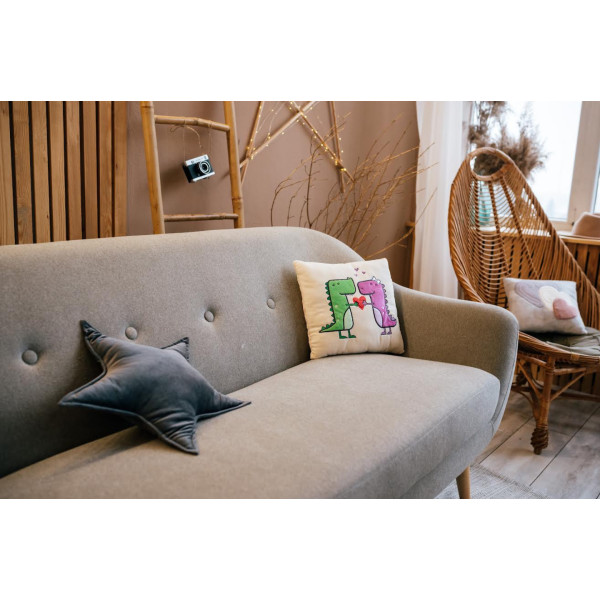 Фото - Подушка декоративна дитяча Tigres Любозаврики (ПД-0395)