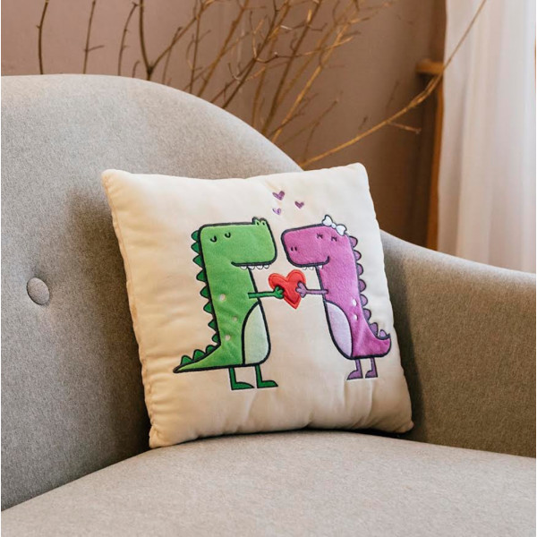 Фото - Подушка декоративна дитяча Tigres Любозаврики (ПД-0395)