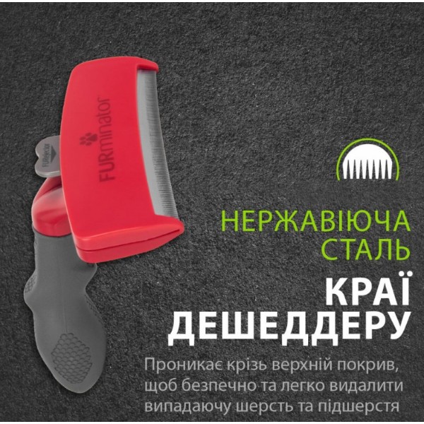 Фото - Дешедер FURminator Long Hair XL (4048422141181)