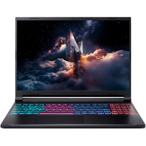Фото - Ноутбук игровой Acer Nitro V 16S AI ANV16S-61-R9MB (NH.QXNEU.004) Obsidian Black Фото - Ноутбук игровой Acer Nitro V 16S AI ANV16S-61-R9MB (NH.QXNEU.004) Obsidian Black