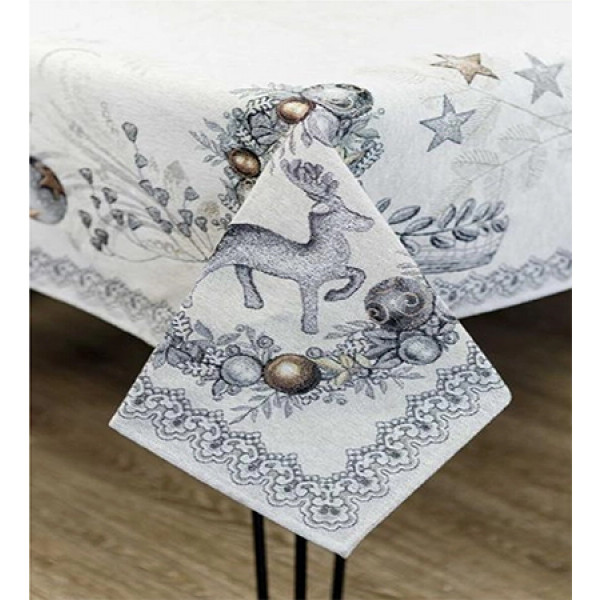 Фото - Скатерть прямоугольная Прованс гобелен SILVER STAR 135х180 (031269)