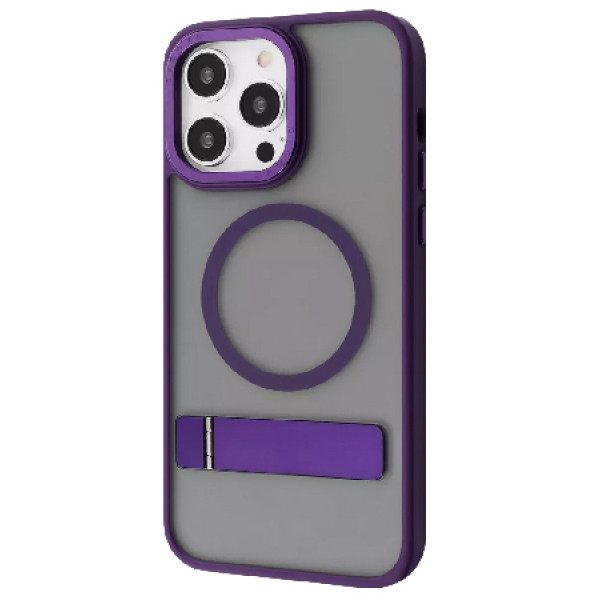 Фото - Чохол для смартфону  Mainstay Case with Magnetic Ring iPhone 15 Pro Max Deep Purple (PCMCIP15PM04)