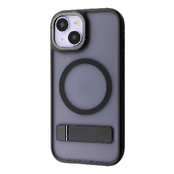 Фото - Чохол для смартфону  Mainstay Case with Magnetic Ring iPhone 15 Black (PCMCIP150002)