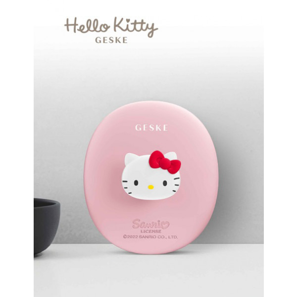 Фото - Щітка для чищення обличчя GESKE Facial Brush З в 1 by Hello Kitty рожевий з тримачем (HK000052PI01)