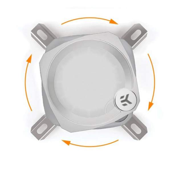 Фото - Водяна система охолодження EKWB EK-Nucleus AIO CR360 Lux D-RGB - White (3831109897850)