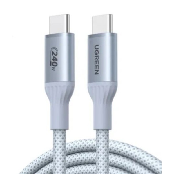 Фото - Кабель UGREEN USB 3.1 Type-C M-M 1 м Blue (75731)