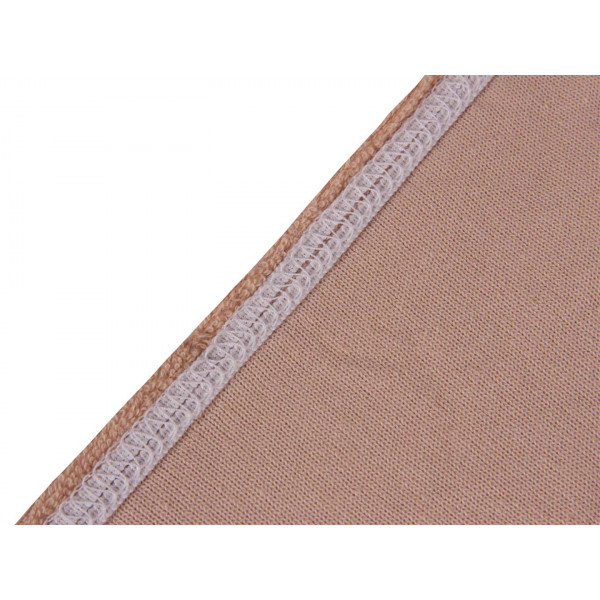 Фото - Простирадло односпальне Ярослав на резинці махрове 90х200х20 диз.03 (бежевий) (38334)