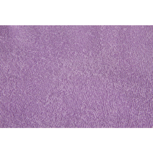 Фото - Простирадло односпальне Ярослав на резинці махрове 90х200х20 диз.10 (бузковий) (38341)