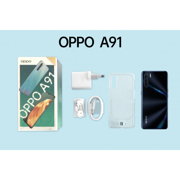 Фото - Смартфон OPPO A91 8/128Gb Lightening Black