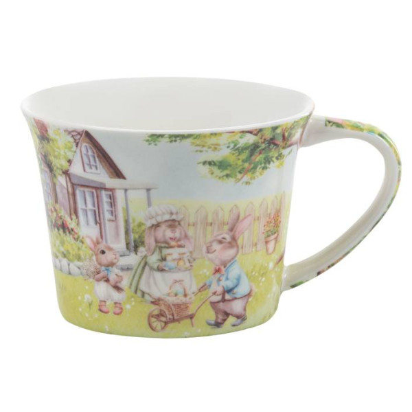 Фото - Набір чашок Lefard Кролячі історії 4 пр.220 мл (924-867)