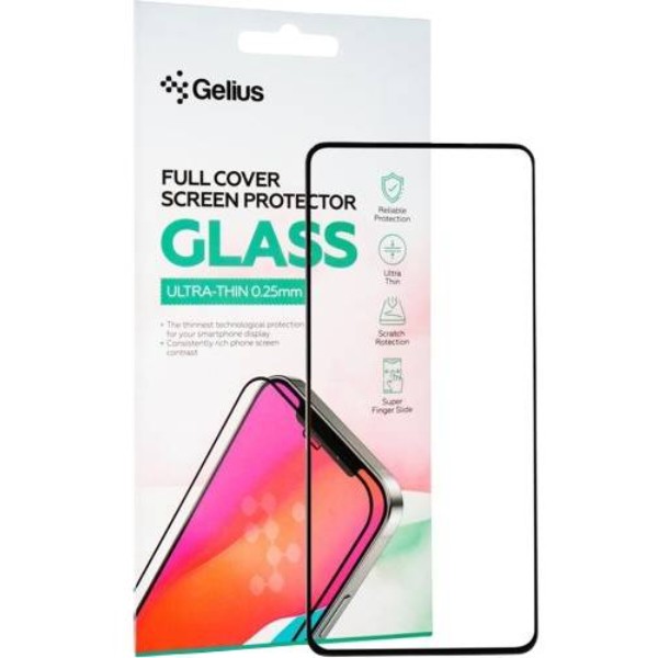Фото - Захисне скло для смартфону Gelius Full Cover Ultra-Thin 0.25mm for Poco X5 Pro Black (94549)