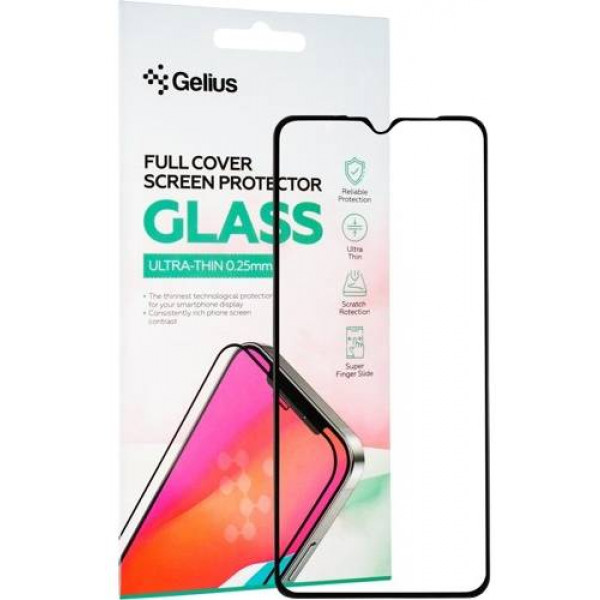 Фото - Захисне скло для смартфону Gelius Full Cover Ultra-Thin 0.25mm for Oppo A78 5G Black (94573)