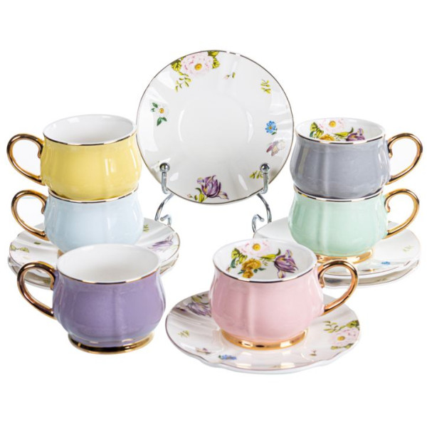 Фото - Набір чашок Lefard 12 пр. 95 мл (975-060)