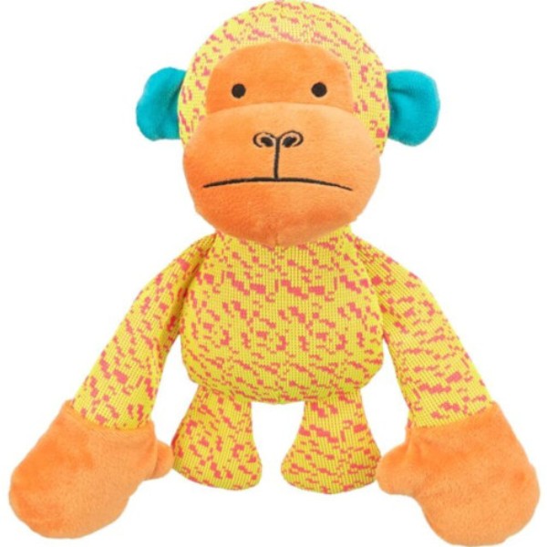 Фото - М'яка іграшка для собак Trixie Мавпочка жовтий 27 см (4011905858104)