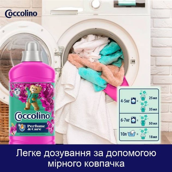 Фото - Ополаскиватель для белья Coccolino Care Snapdragon&Patchouli 1.275 л