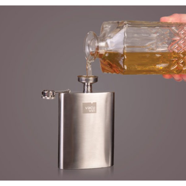 Фото - Фляга Vacu Vin HIP FLASK&FUNNEL STAINLESS STEEL (78633606)