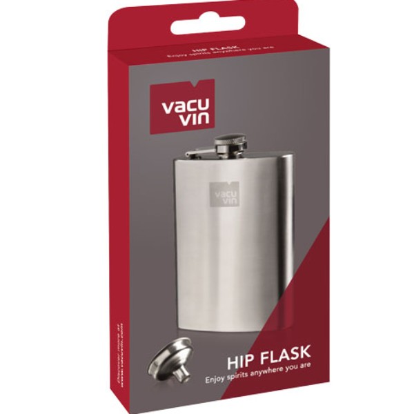 Фото - Фляга Vacu Vin HIP FLASK&FUNNEL STAINLESS STEEL (78633606)
