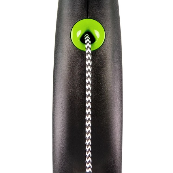 Фото - Поводок-рулетка для собак Flexi Black Design S 5 Зеленый (4000498033326)