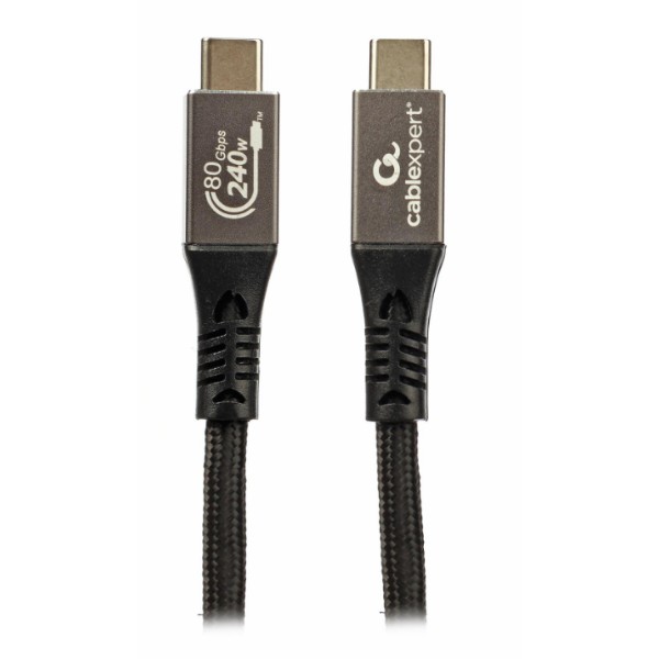 Фото - Кабель Cablexpert USB4 2.0 80Gbps 240W(48V5A) 16K60Hz, C/C 1 м (CCBP-USB4.2-CMCM240-1M)