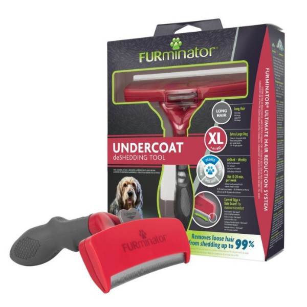 Фото - Дешедер FURminator Long Hair XL (4048422141181)