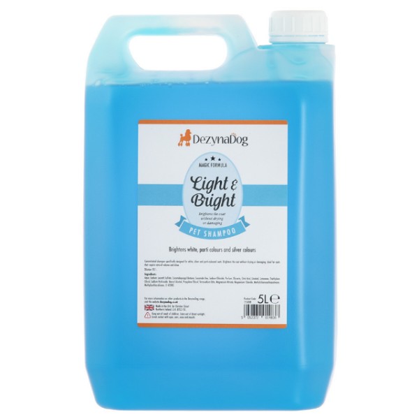 Фото - Шампунь для собак Dezynadog Light Bright White Coat Colour Enchance для усиления цвета (5052372014838)