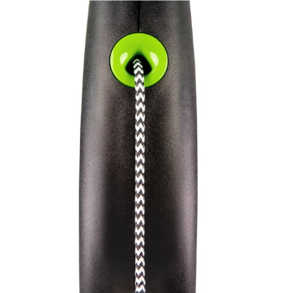 Фото - Поводок-рулетка для собак Flexi Black Design XS 3 м Зеленый (4000498033227)