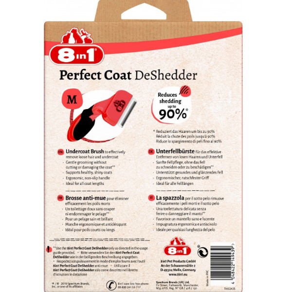 Фото - Дешедер 8in1 Perfect Coat М 6,5 см (4048422151791)