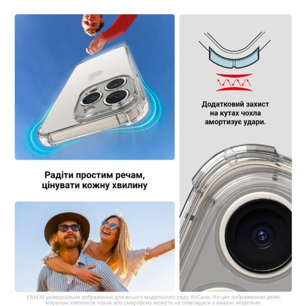 Фото - Чохол для смартфону Armorstandart Air Force for Realme C100i 4G / C100x 4G Camera cover Clear (ARM92235)