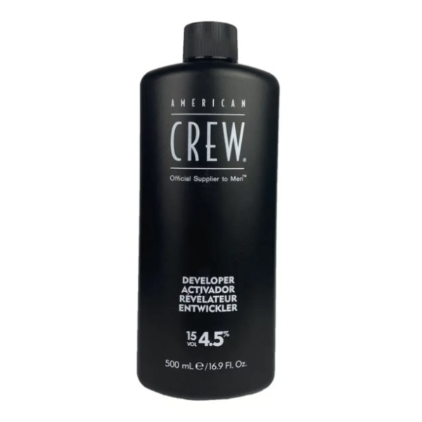 Фото - Проявитель для системы маскировки седины American Crew Precision Blend Developer 15 Vol 4.5% 500 мл (738678247778)