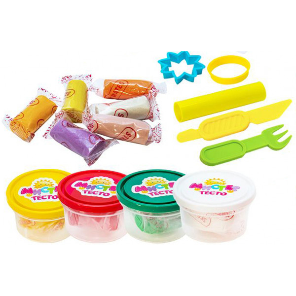 Фото - Лепка из теста Strateg "Мистер тесто - ice cream and cakes" (71209)