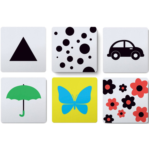 Фото - Карточки обучающие Crystal Book Умные. Развитие зрения и внимания. 30 карточек (9786175475119)