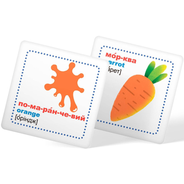 Фото - Картки навчальні Crystal Book Розумні. Фігури та кольори. 30 карток (9789669876164)