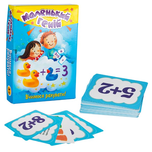 Фото - Настольная игра (3-4 года) Strateg ''Маленький гений'' укр. (30660)