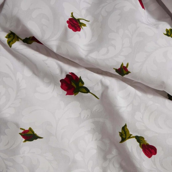 Фото - Комплект постельного белья Moon&Star Бязь Gold Люкс Romantic Rose 160х220х2 нав. 4х70х70 (MS-820009694)