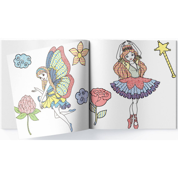Фото - Раскраски Crystal Book водяные. Принцессы и феи (9789669872562)