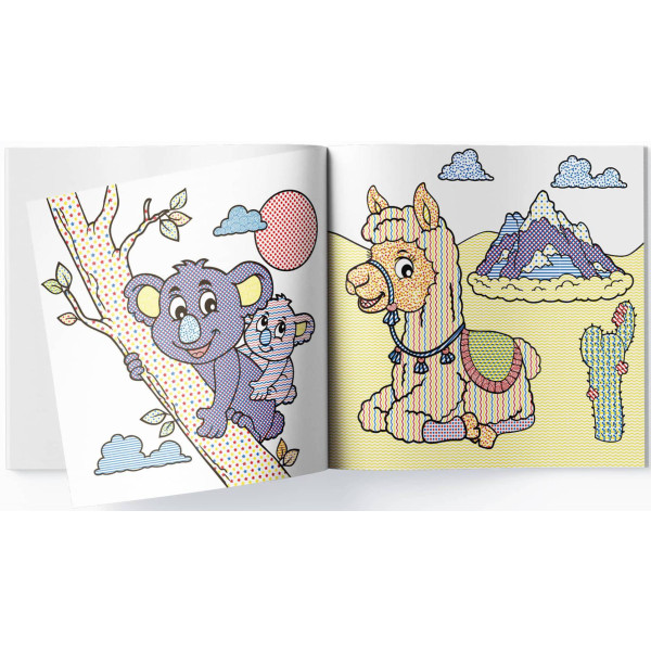 Фото - Раскраски Crystal Book водяные. Зоопарк (9789669872340)