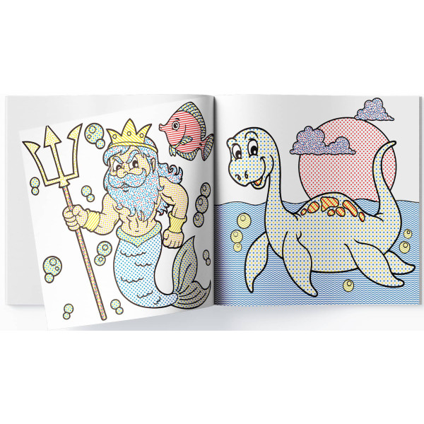 Фото - Раскраски Crystal Book водяные. Подводный мир (9789669872326)